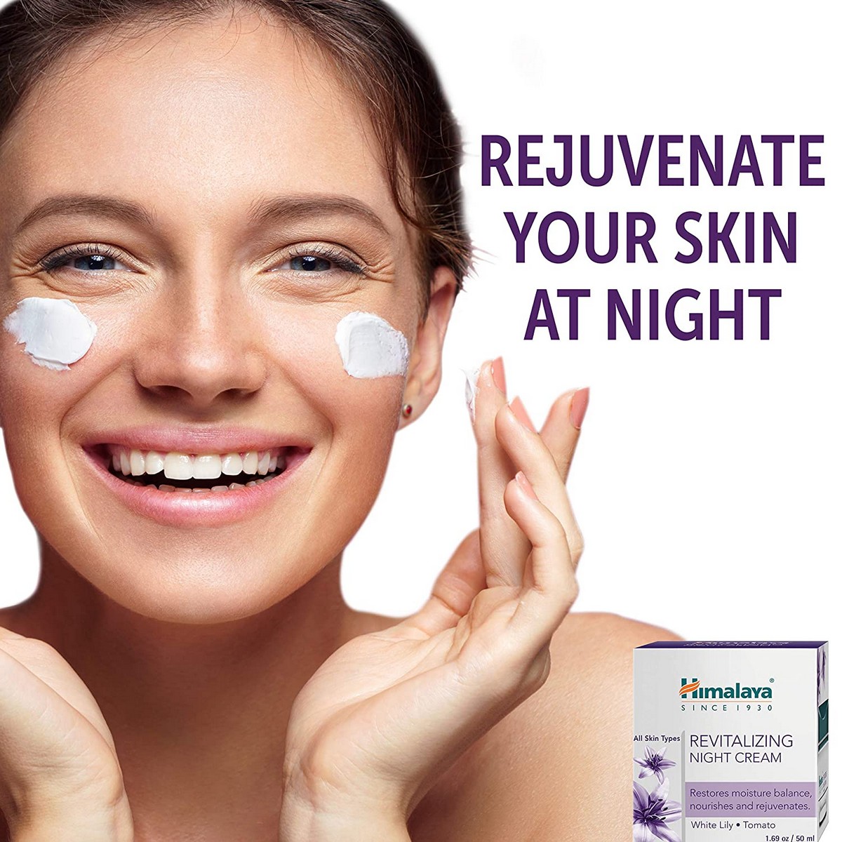 Himalaya Herbals Revitalizing Night Cream (50 grams)