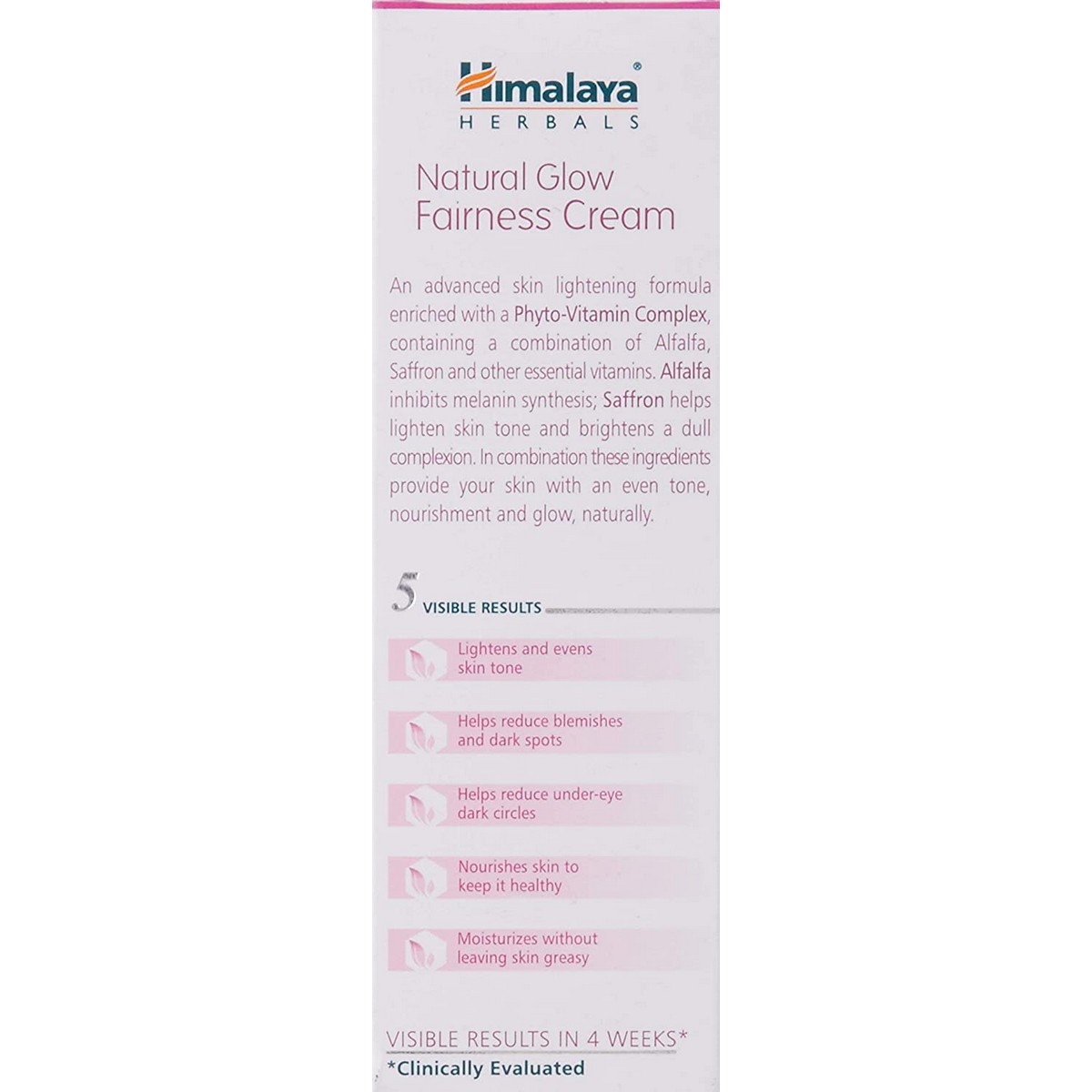 Himalaya Natural Glow Kesar Face Cream (25 grams)