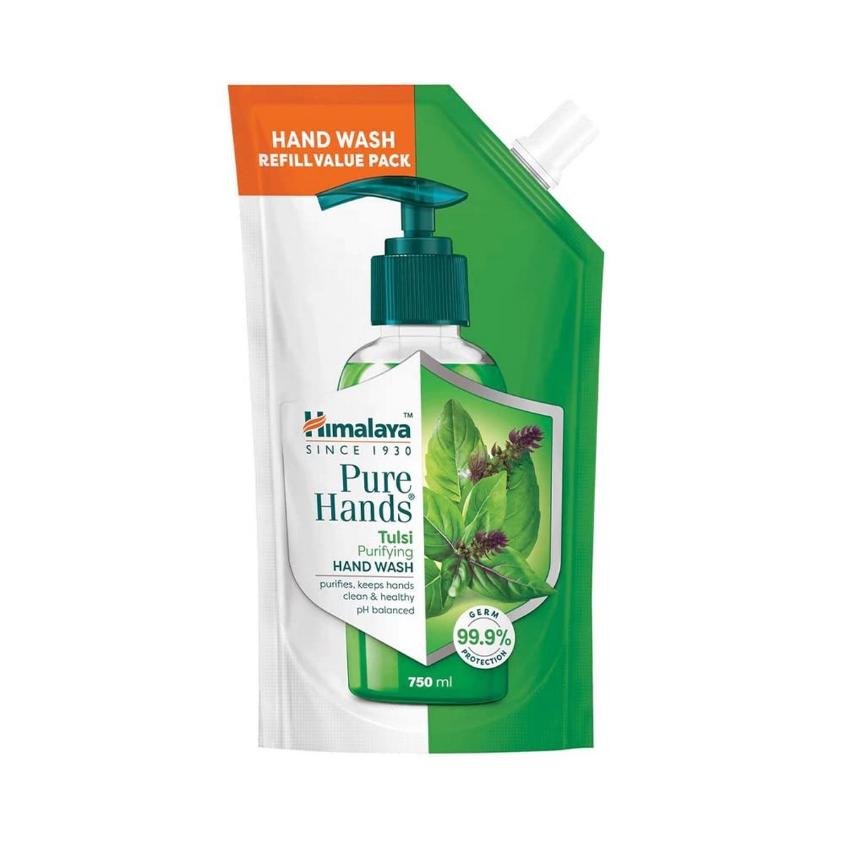 Himalaya Pure Hands Tulsi Purifying Hand Wash (750ml)