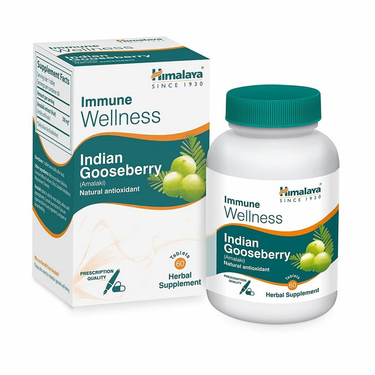 Himalaya Wellness Pure Herbs Amalaki Immunity Wellness (60 Tablets)