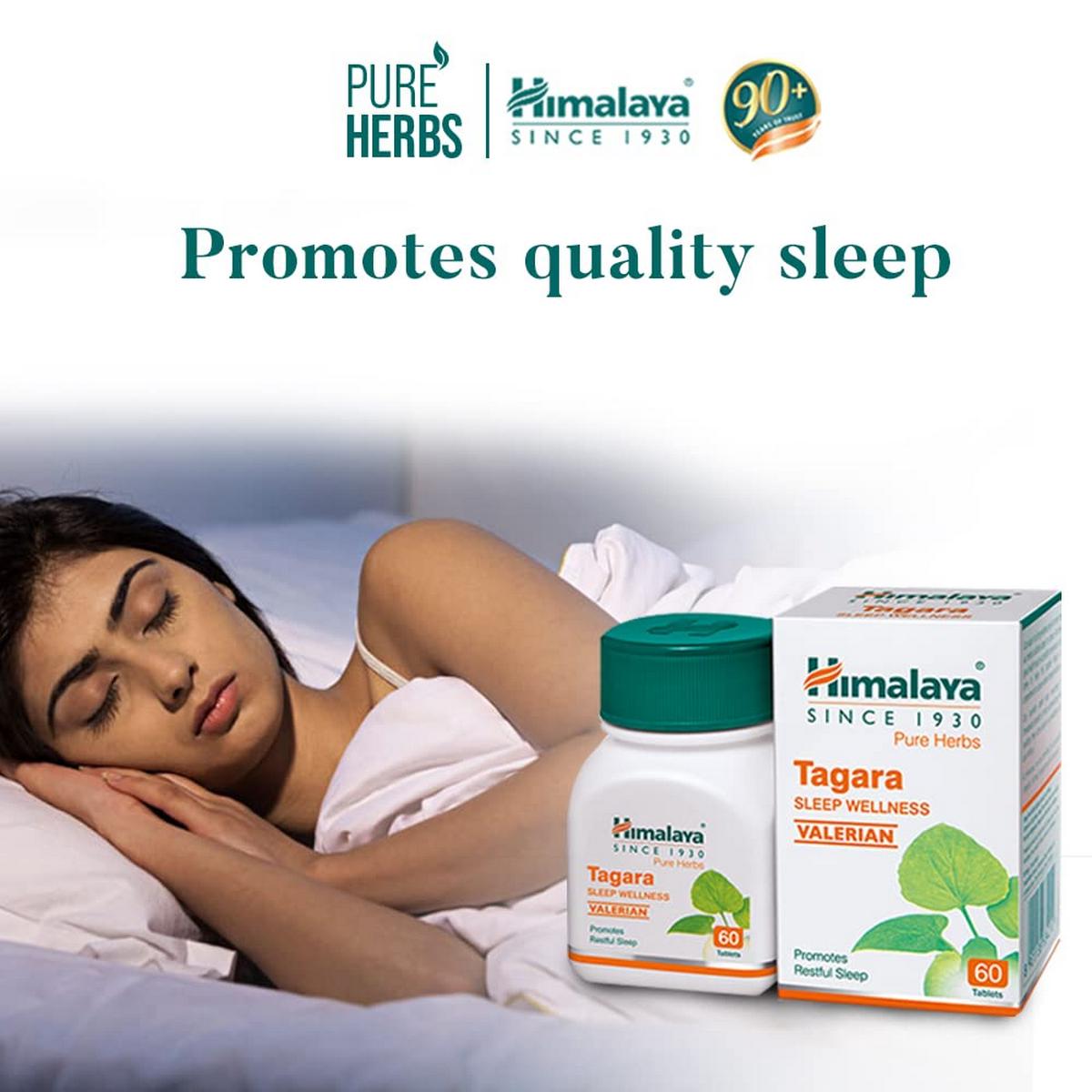 Himalaya Wellness Pure Herbs Tagara Sleep Wellness (60 Tablets)