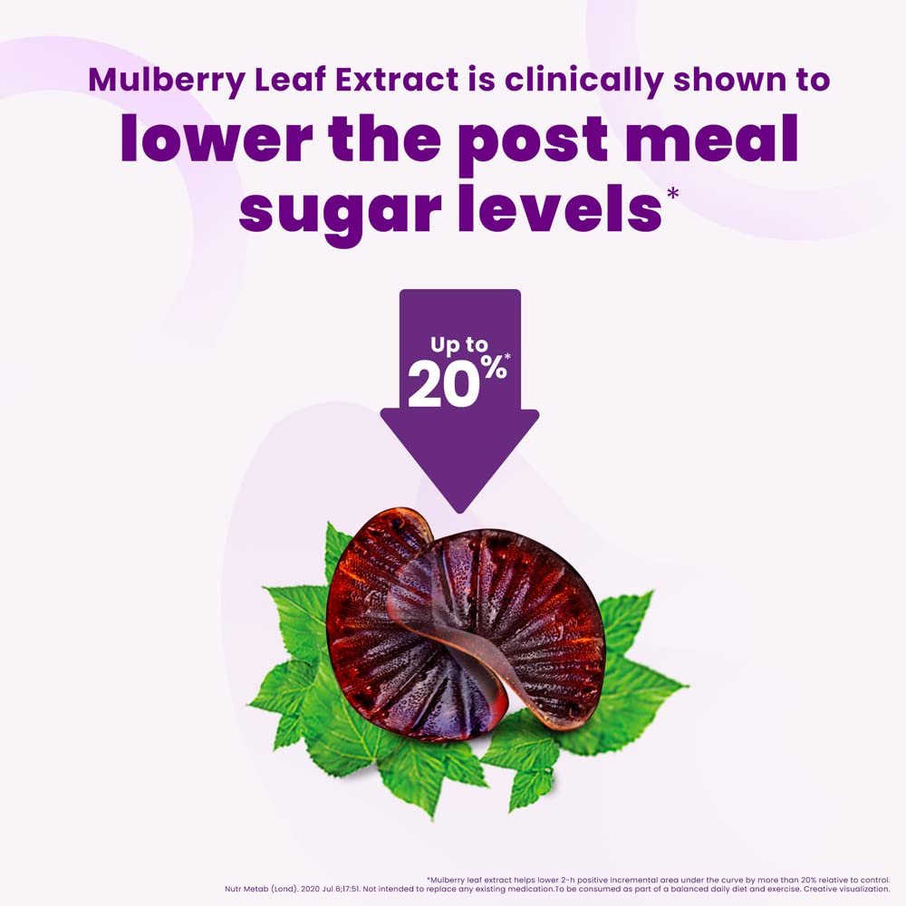Horlicks Diabetes Gummies Mulberry Leaf Extract