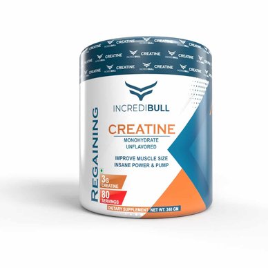 Incredibull CreatineÂ Monohydrate Supplement (240 gm)