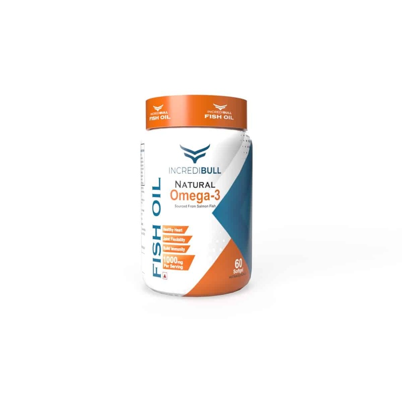 Incredibull Omega-3 Fish Oil Capsules (60 Softgel)