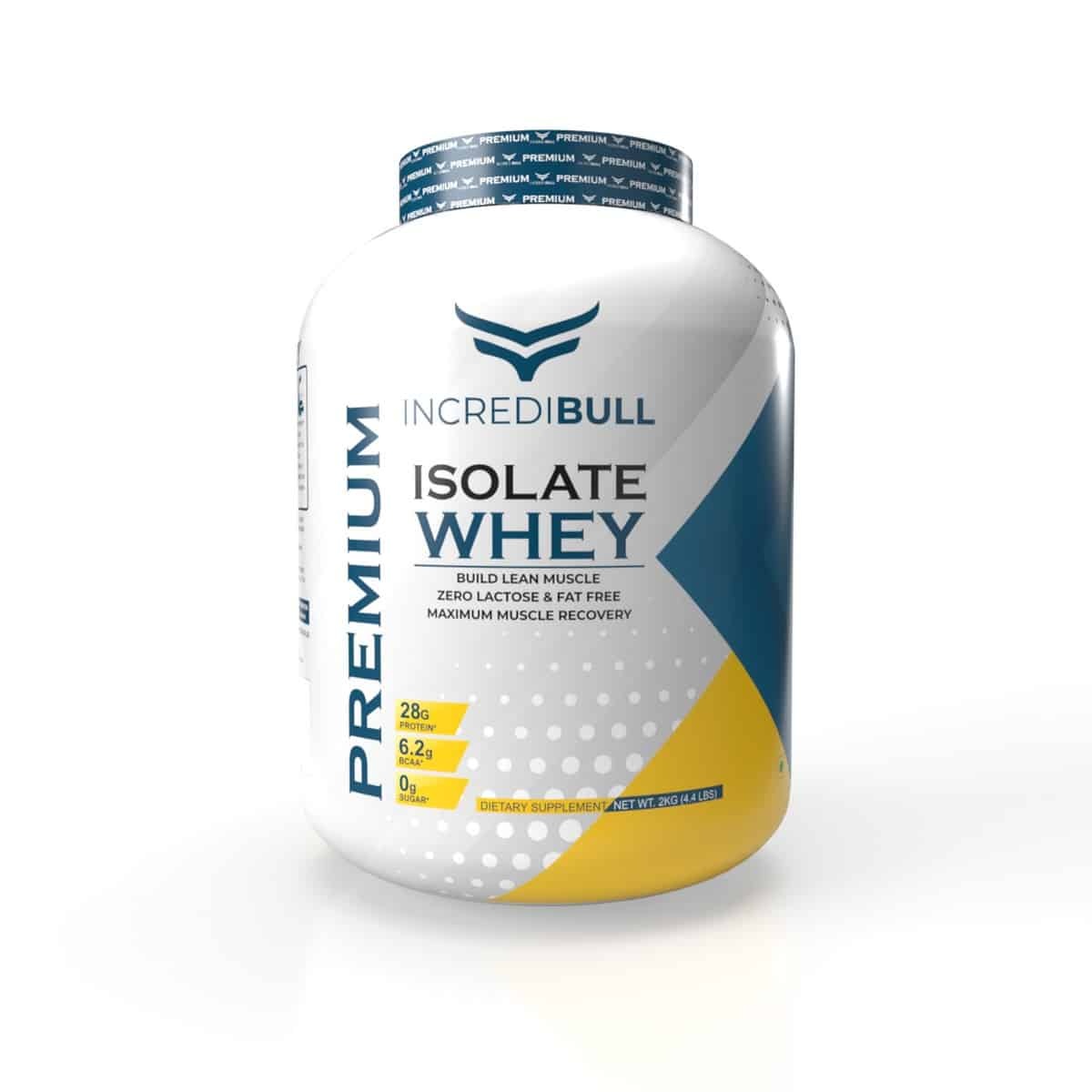 Incredibull Premium Whey Protein Isolate (2 Kg)