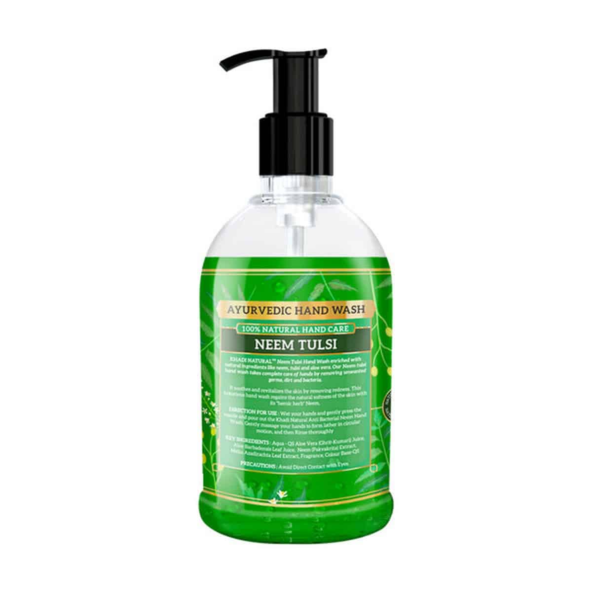 Khadi Natural Anti-Bacterial Neem Tulsi Handwash (300 ml)