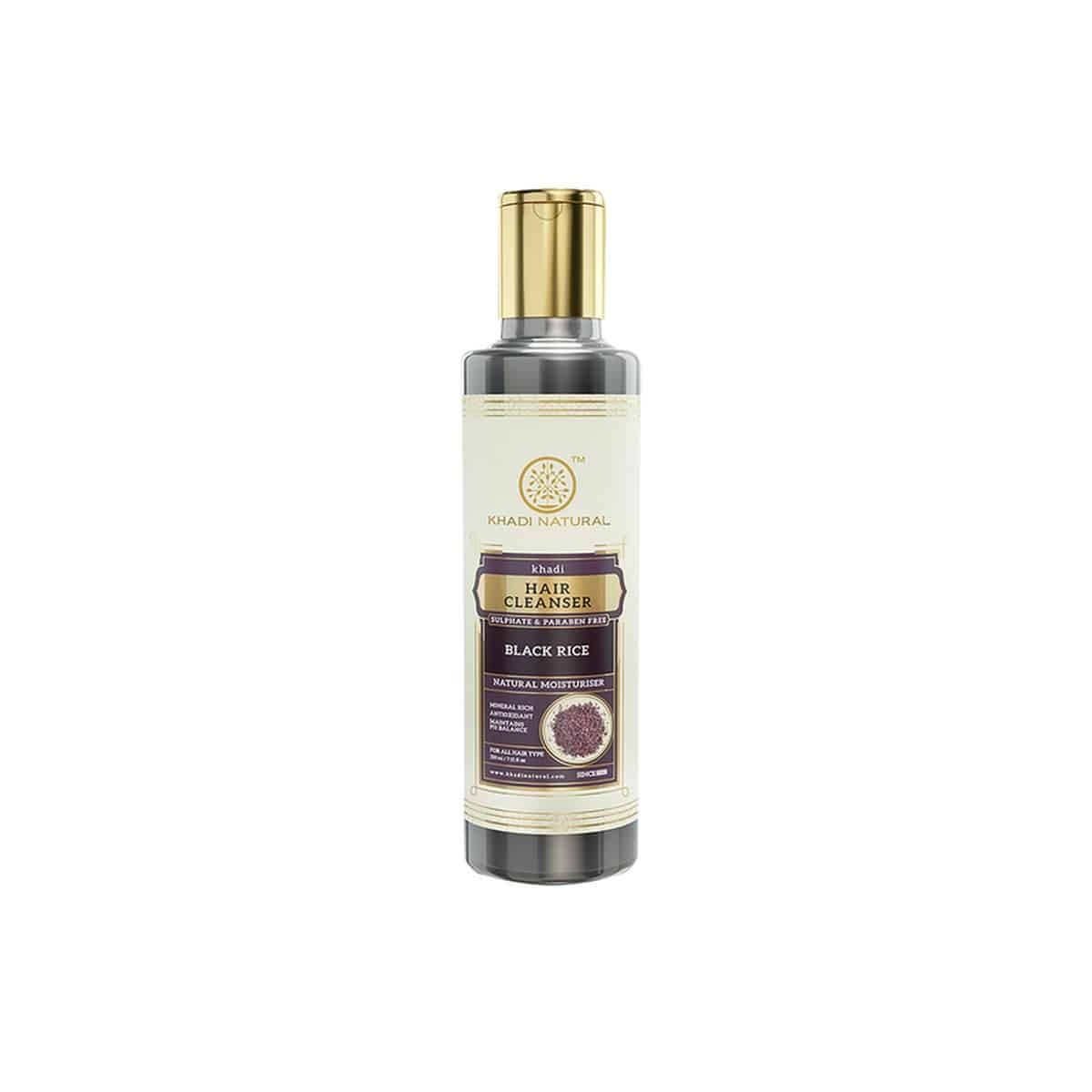 Khadi Natural Black Rice Hair Cleanser (210 ml)