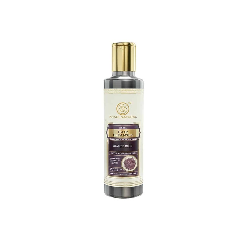 Khadi Natural Black Rice Hair Cleanser (210 ml)