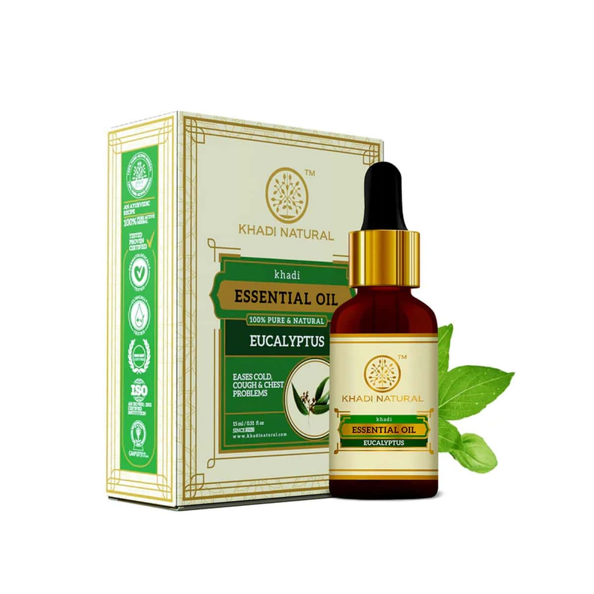 Khadi Natural Eucalyptus Essential Oil (15 ml)