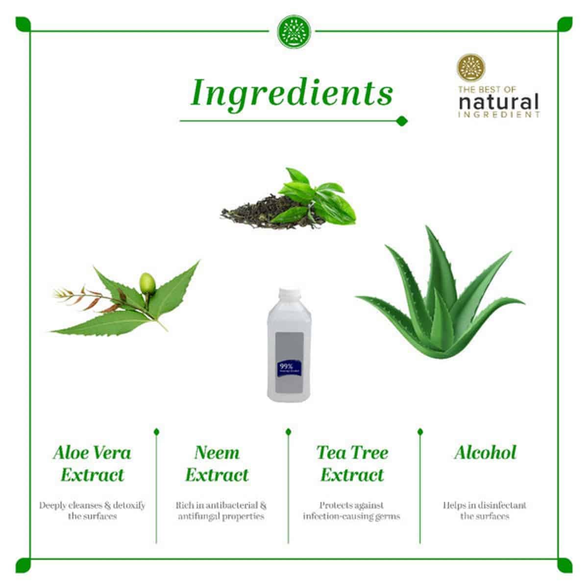 Khadi Natural Germ Kill Disinfectant Spray (250 ml)