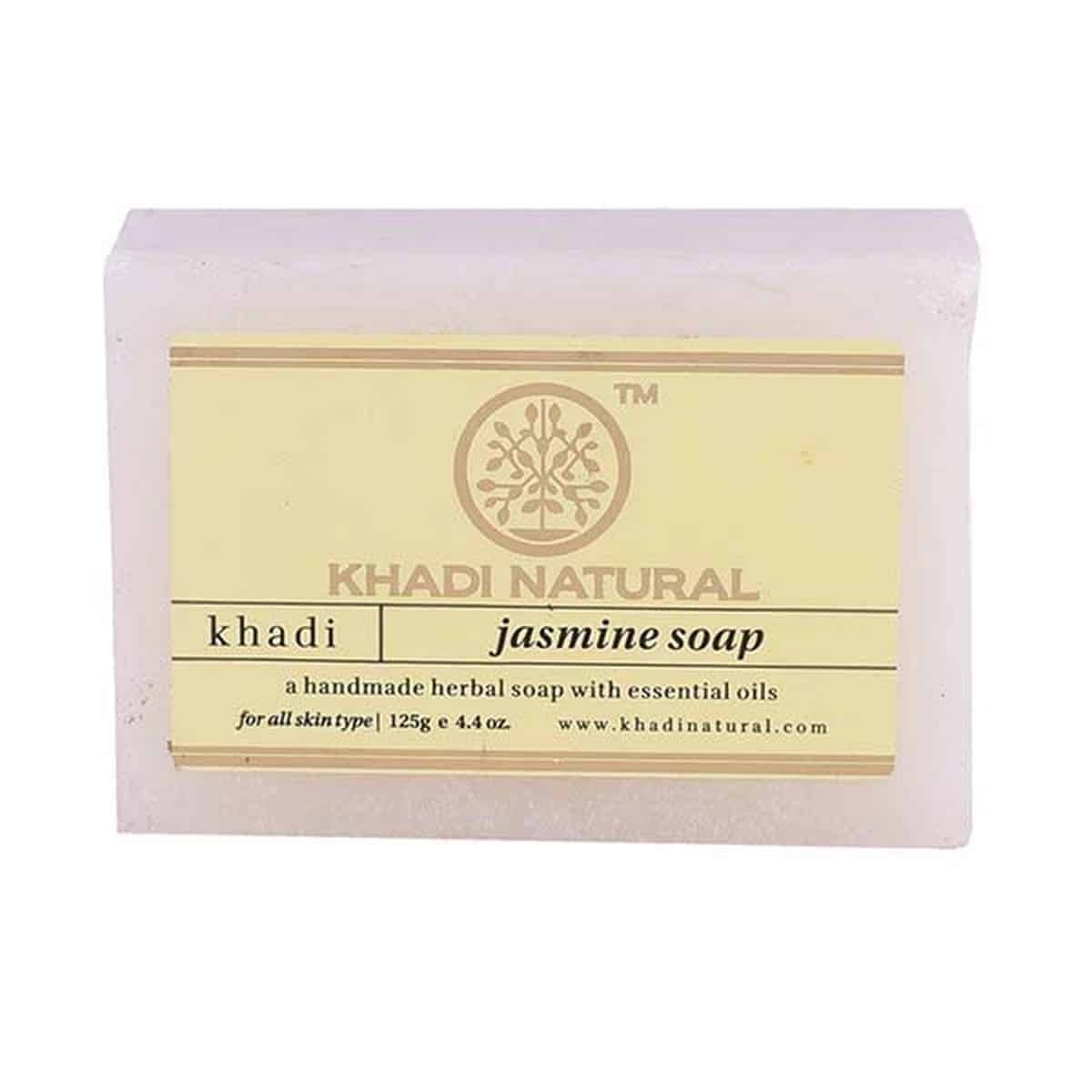 Khadi Natural Herbal Jasmine Soap (125g)