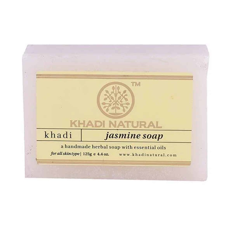 Khadi Natural Herbal Jasmine Soap (125g)