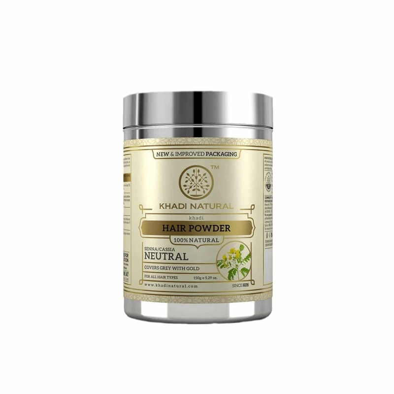 Khadi Natural Herbal Neutral Henna Senna/Cassia (150 g)