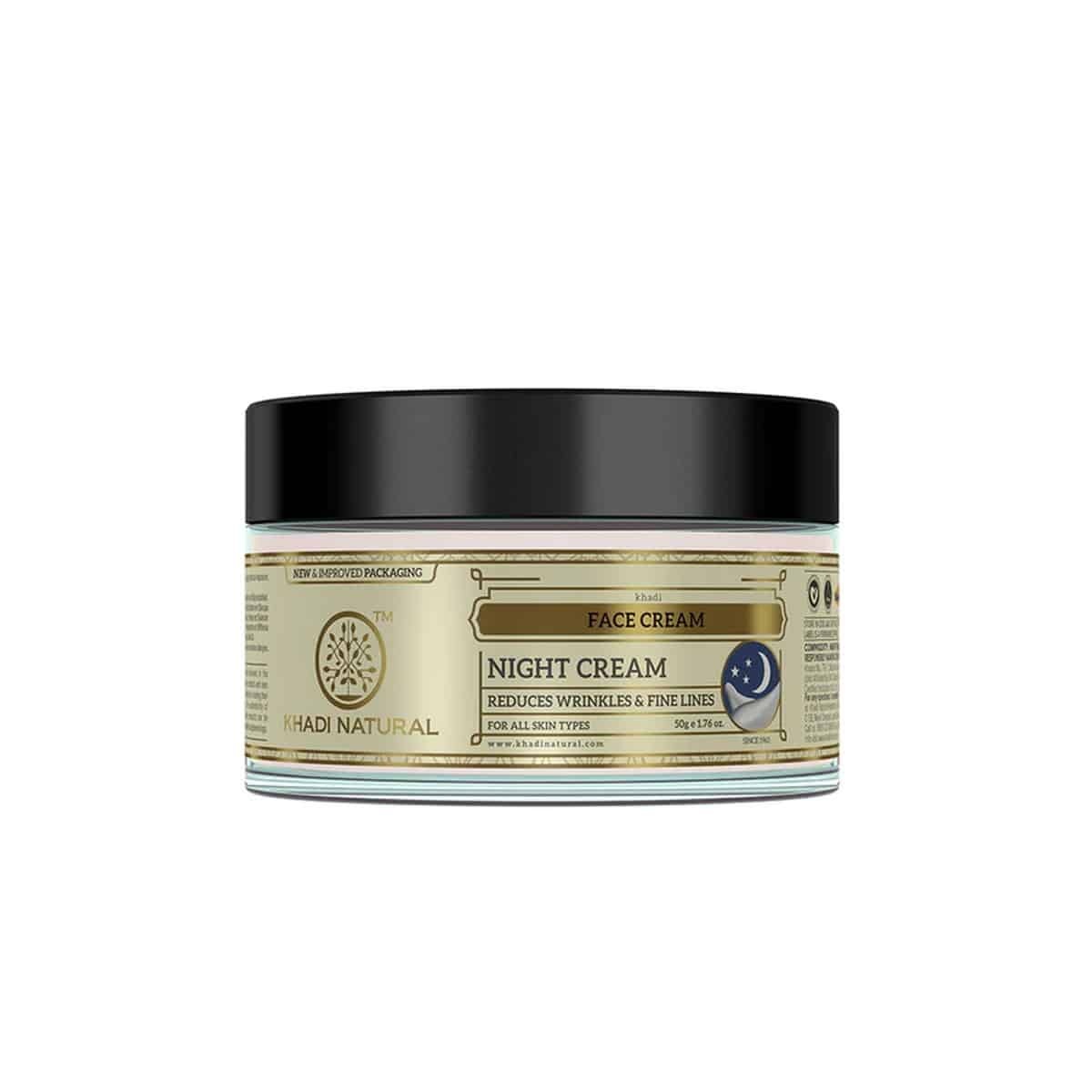 Khadi Natural Herbal Night Cream (50 gm)