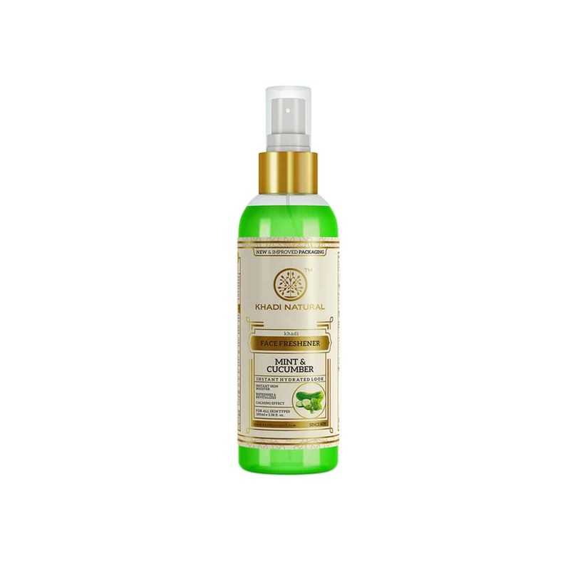 Khadi Natural Mint & Cucumber Face Freshener (100 ml)