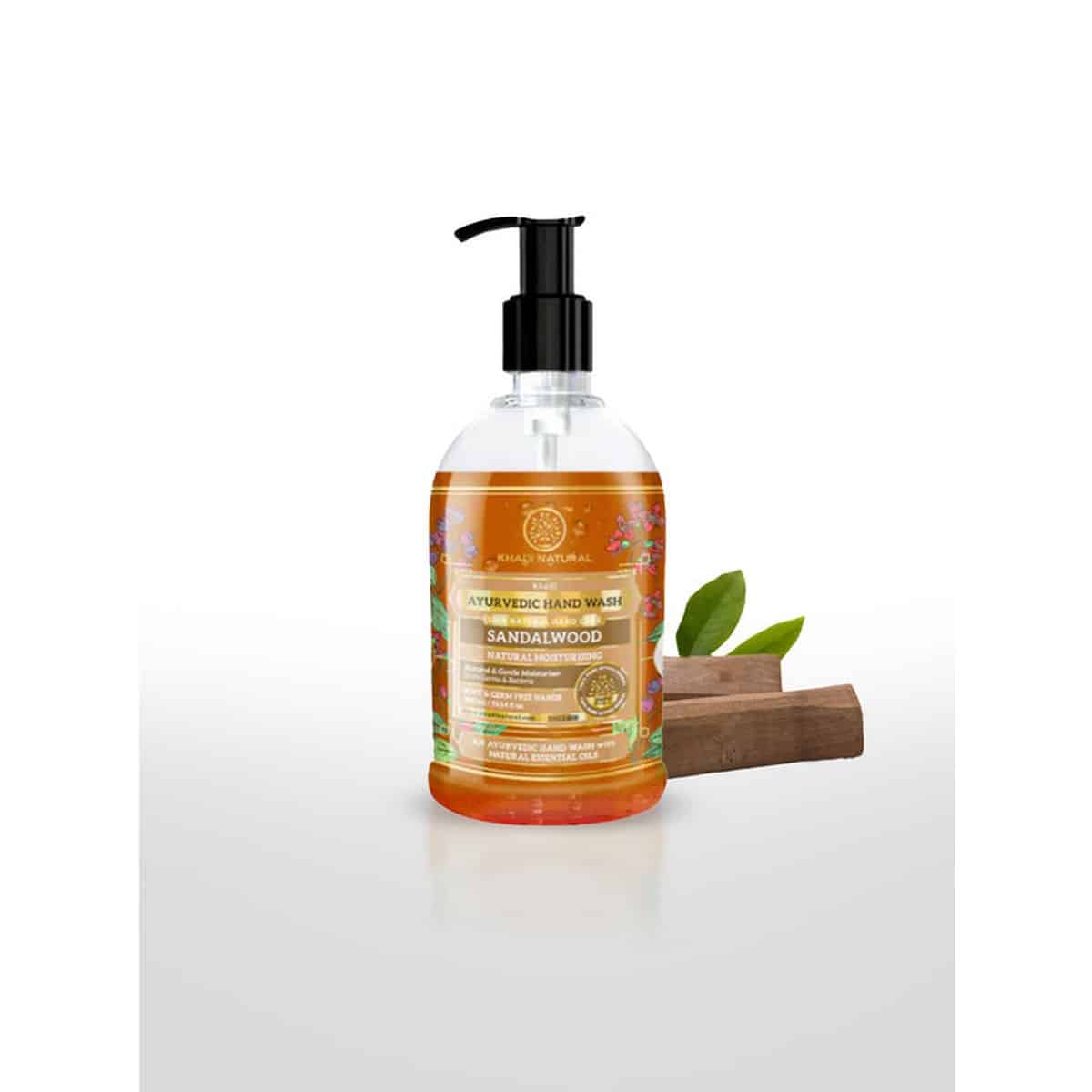 Khadi Natural Moisturising Sandalwood Handwash (300 ml)