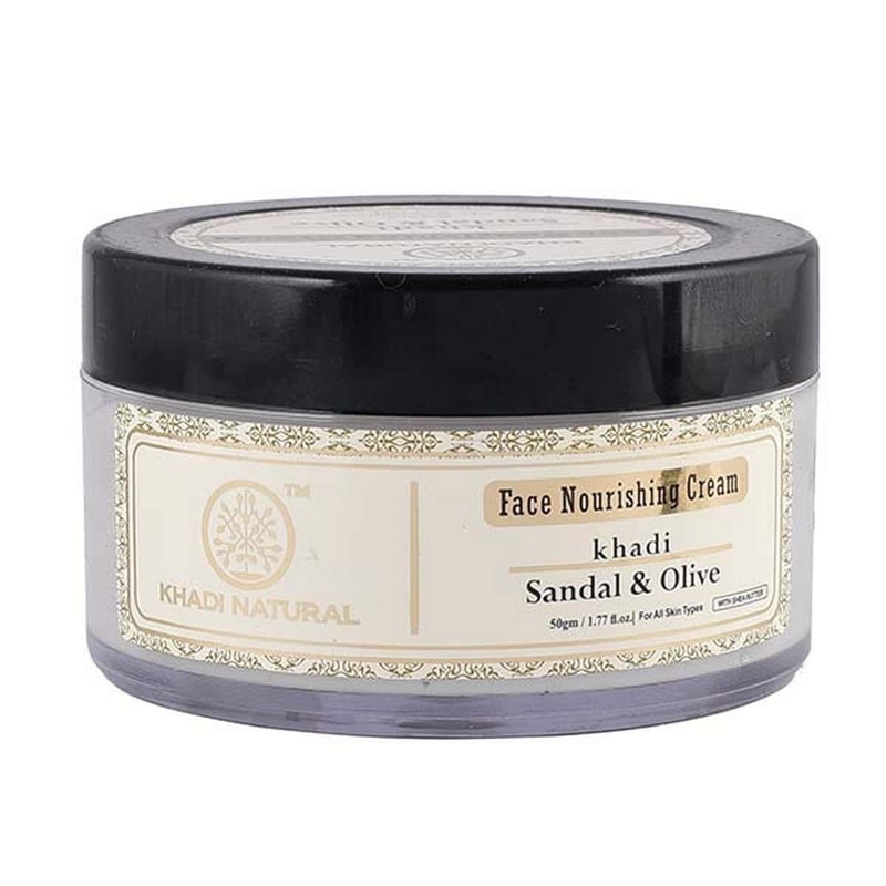 Khadi Natural Sandal & Olive Nourishing Cream (50 gm)