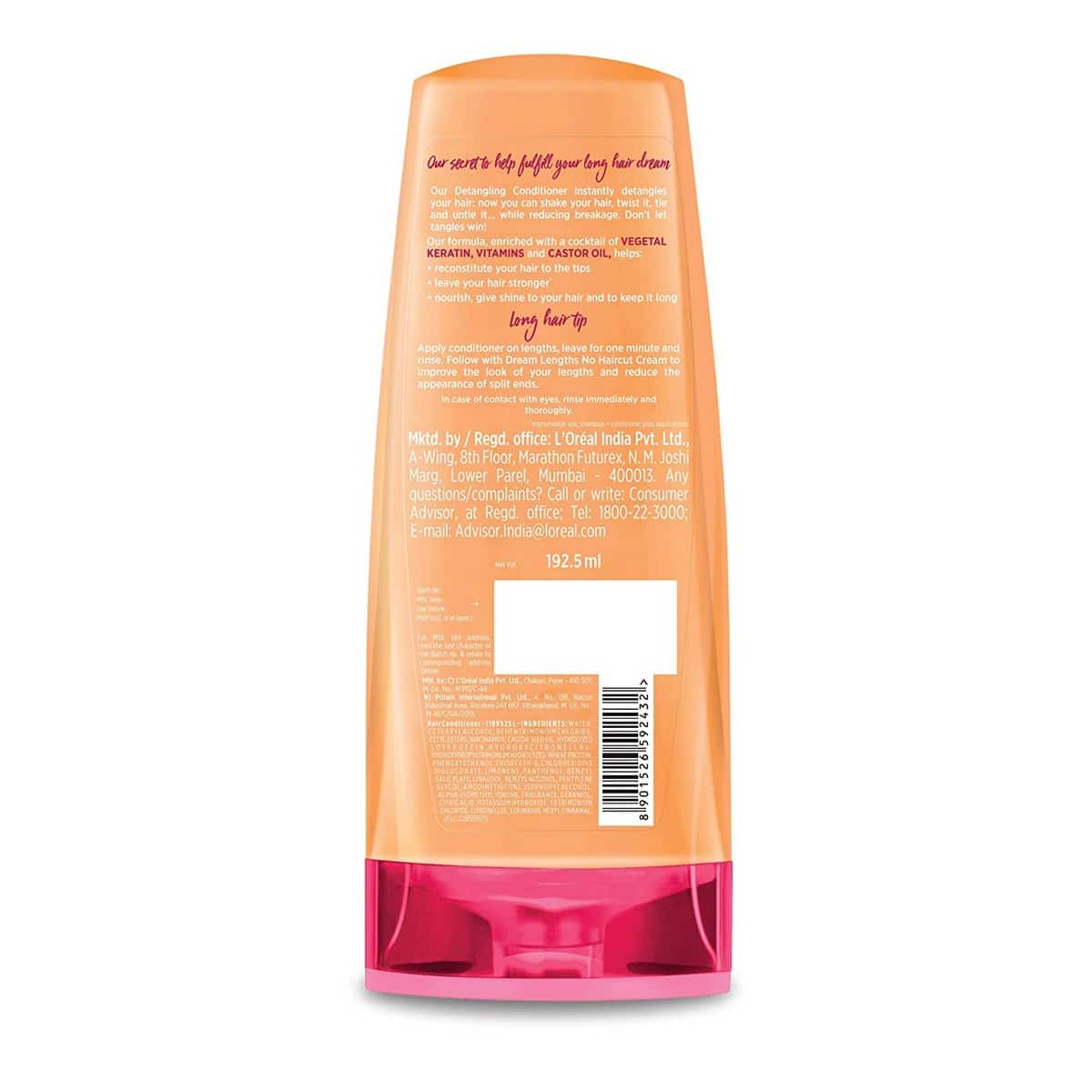 Loreal Paris Conditioner Dream Lengths (192.5 ml)