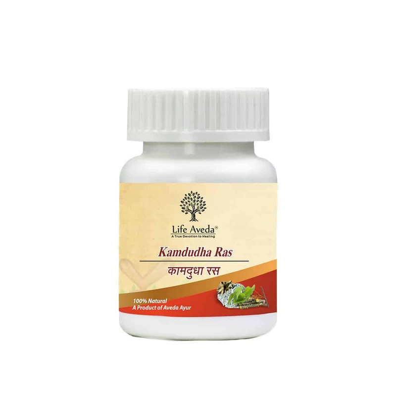 Life Aveda Kamdudha Ras (60 Tabs)