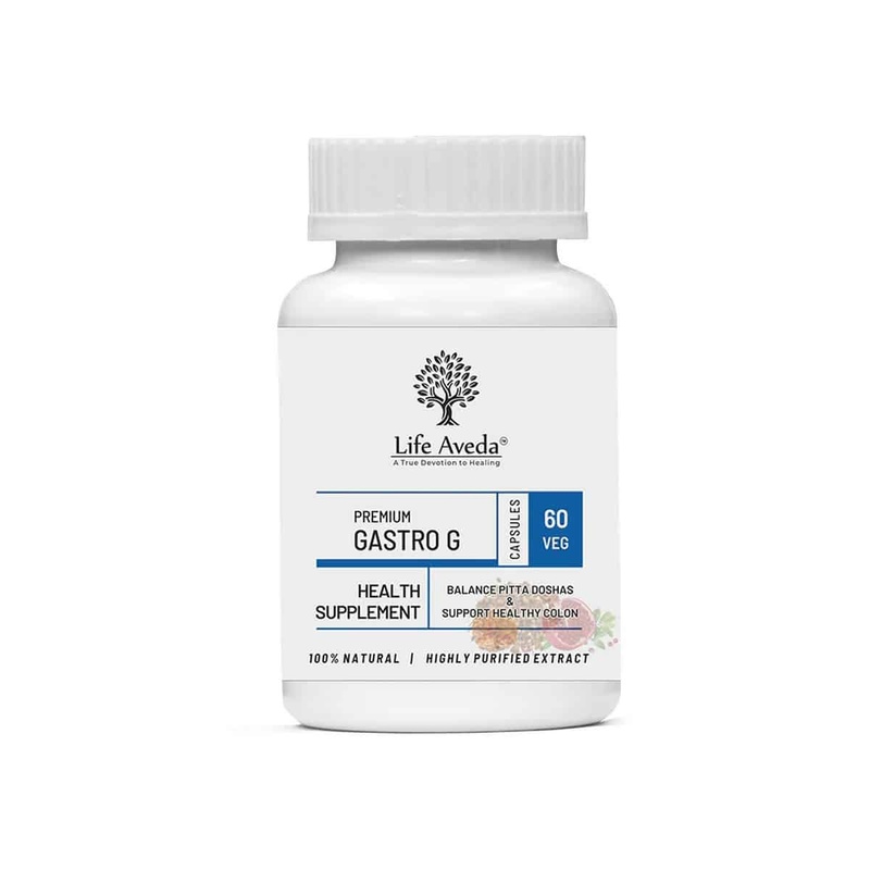Life Aveda Premium Gastro G Capsules (60 Caps)