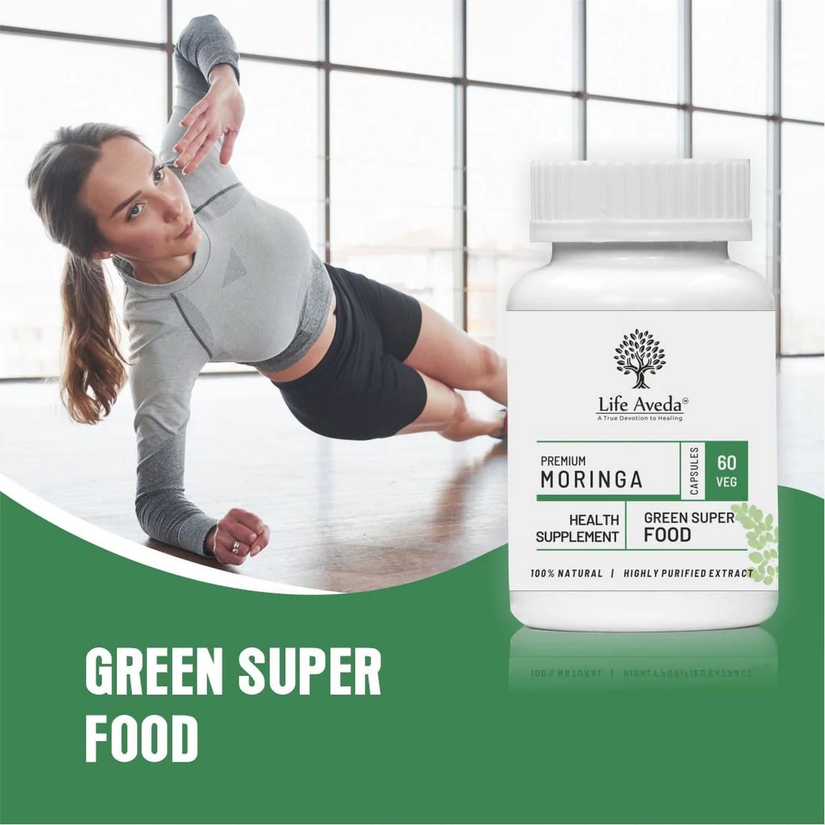 Life Aveda Premium Moringa Capsules (60 Caps)
