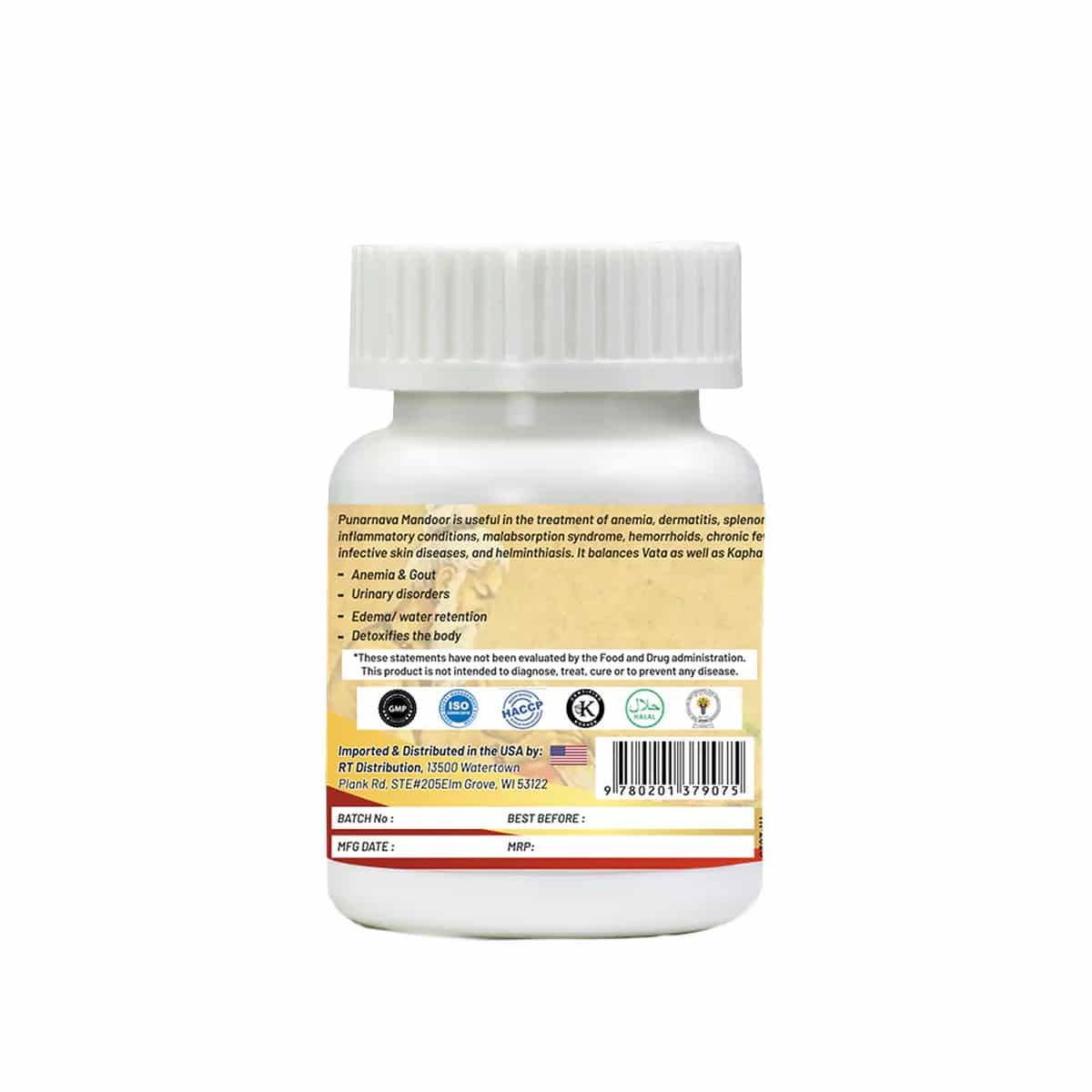 Life Aveda Punarnava Mandur (60 Tabs)