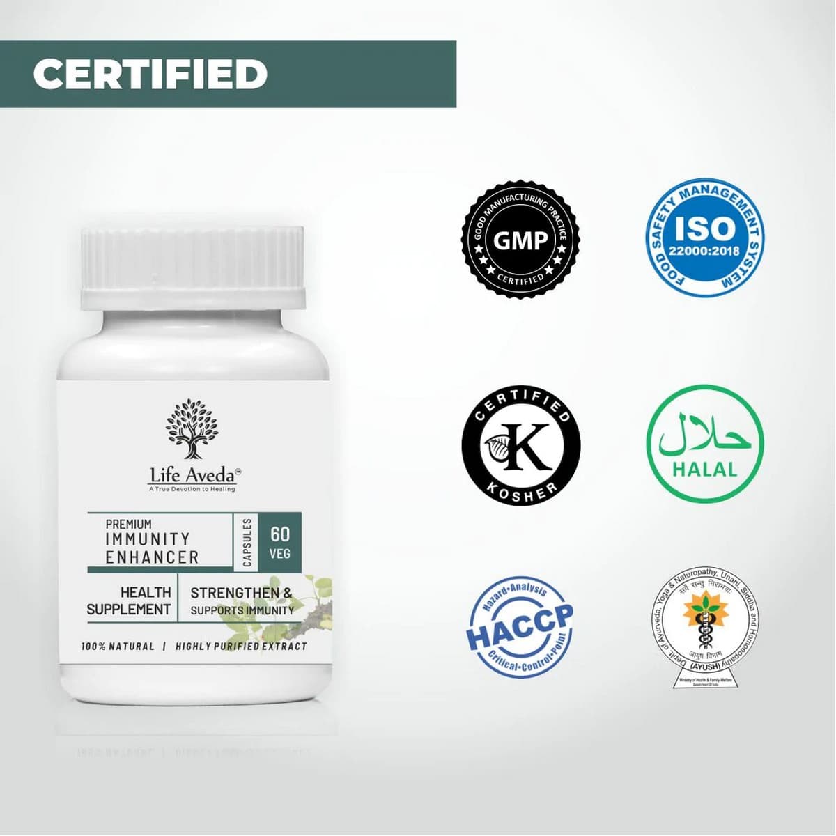Live Aveda Premium Immunity Enhancer (60 Caps)
