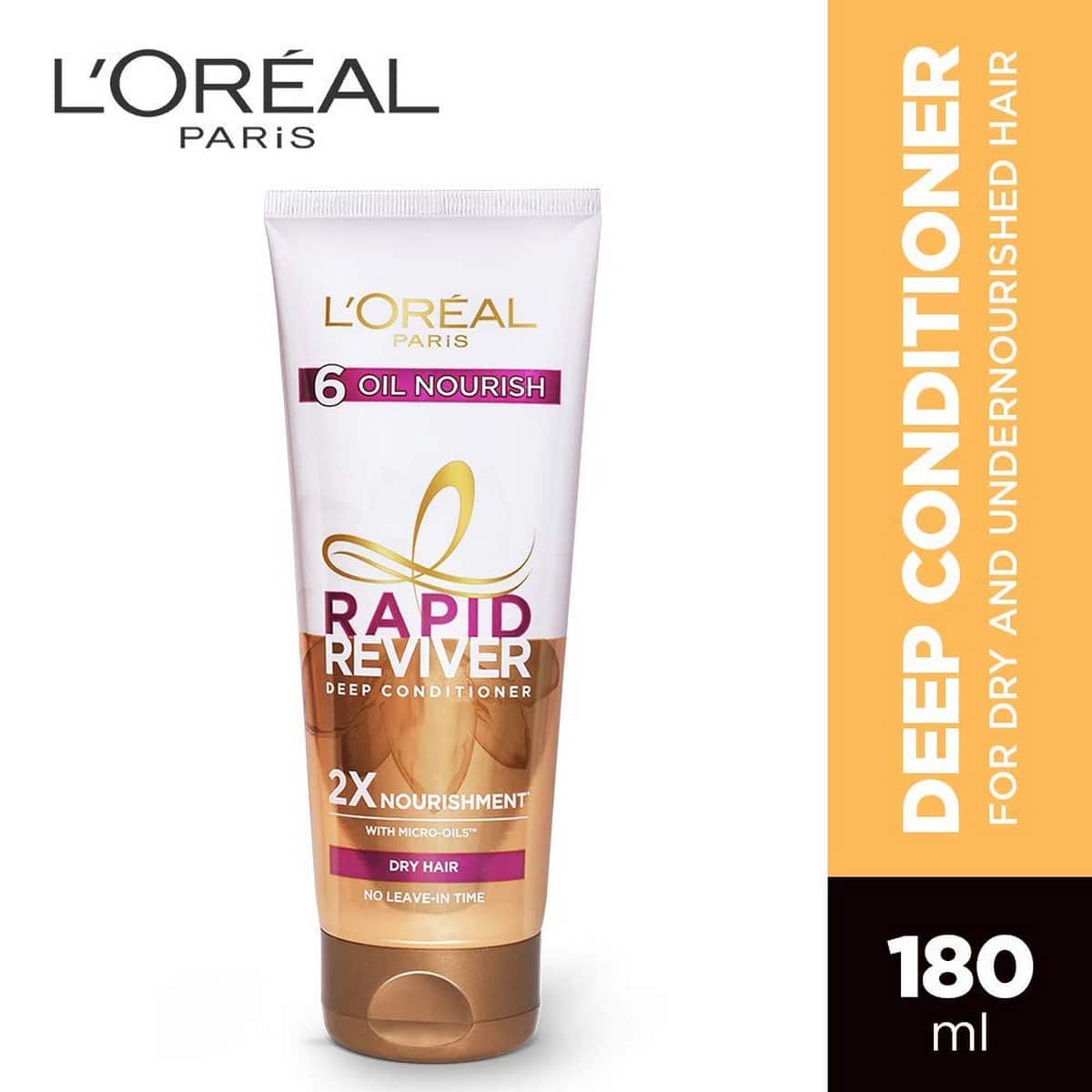 Loreal 6 Oil Nourish Deep Conditioner (180 ml)