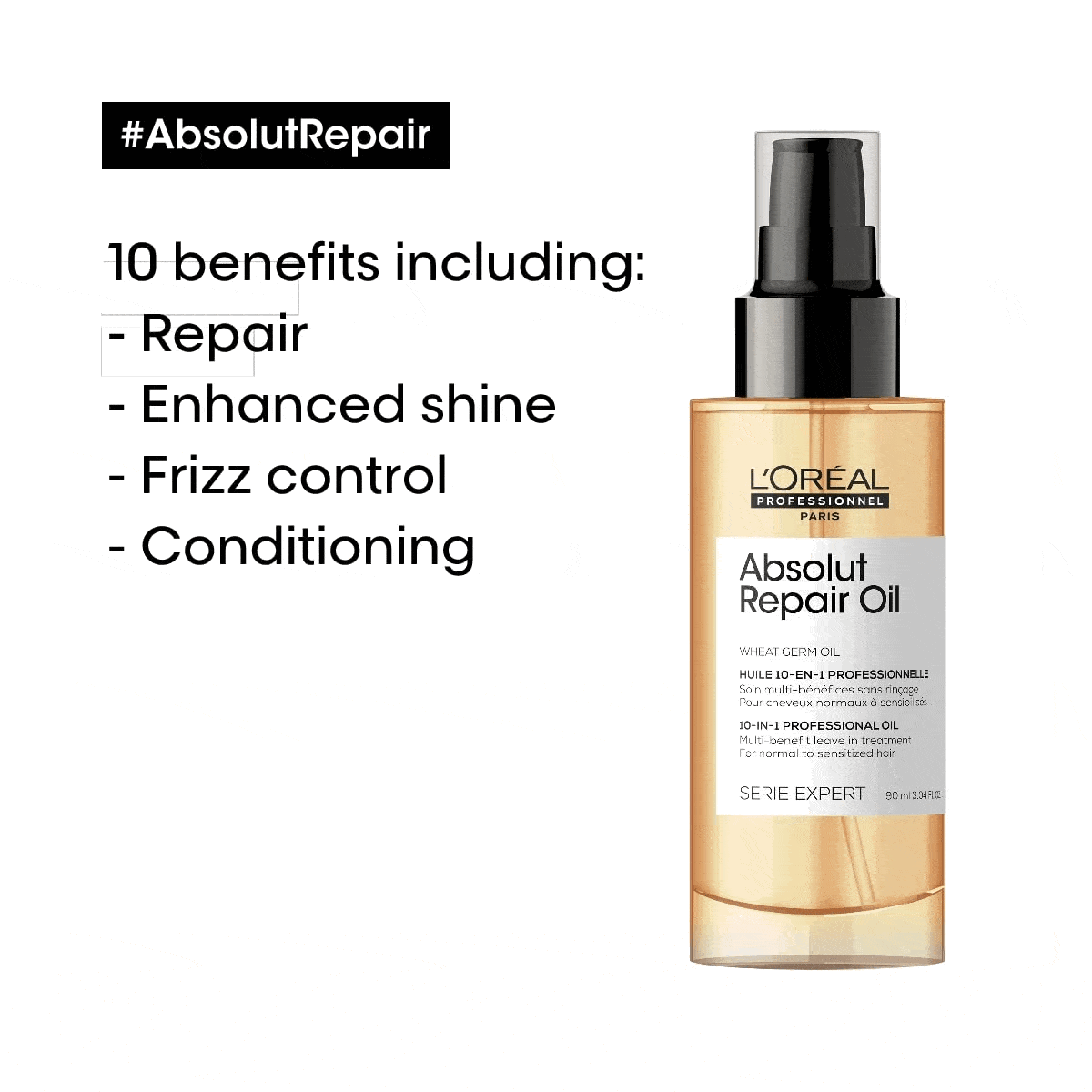 Loreal Absolut Leave-In Hair SerumÂ (90 ml)
