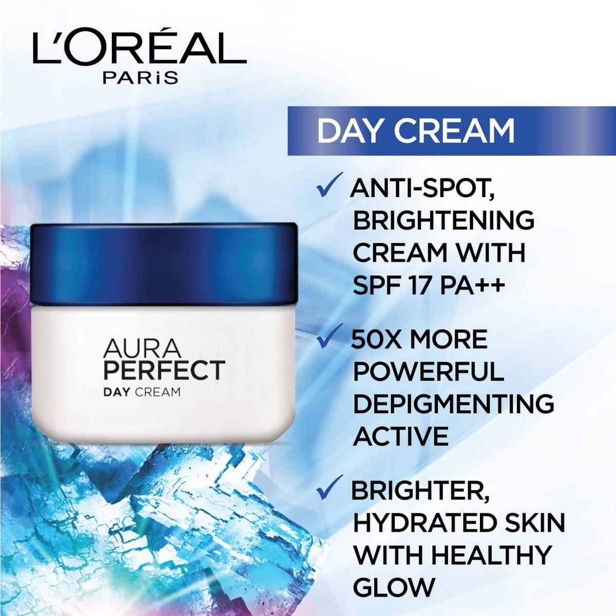 Loreal Aura PerfectÂ Day CreamÂ SPF 17 (50 ml)