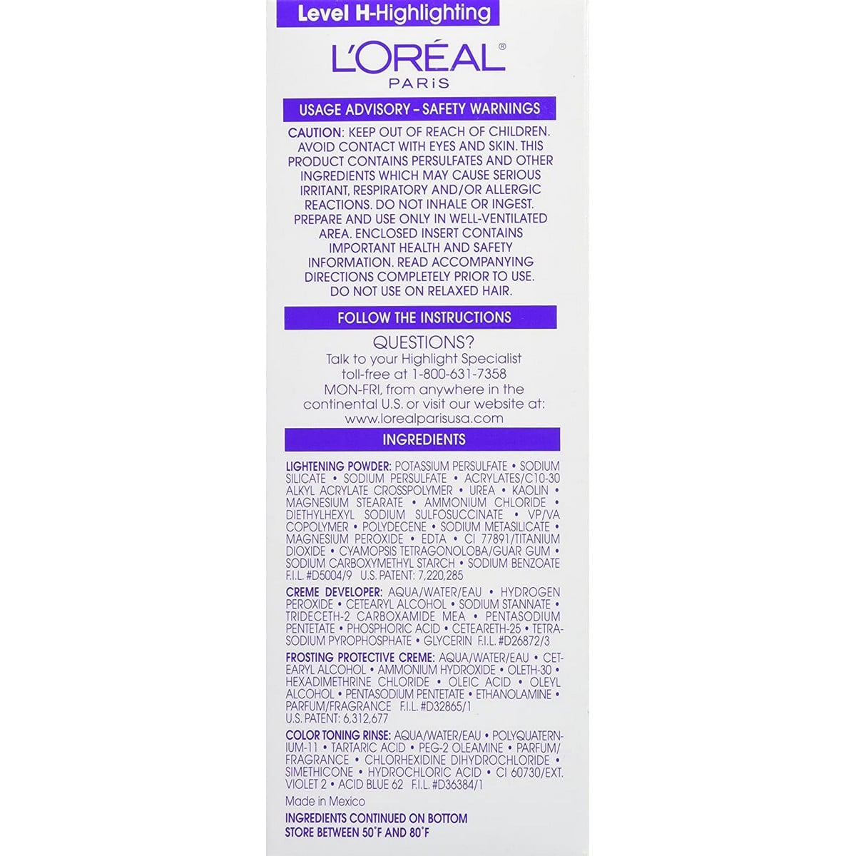 Loreal Frost and Design Hair Colour (Caramel)