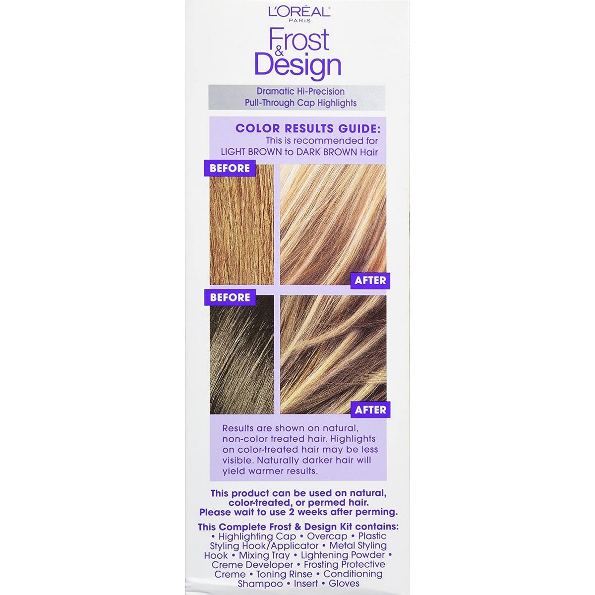 Loreal Frost and Design Hair Colour (Caramel)
