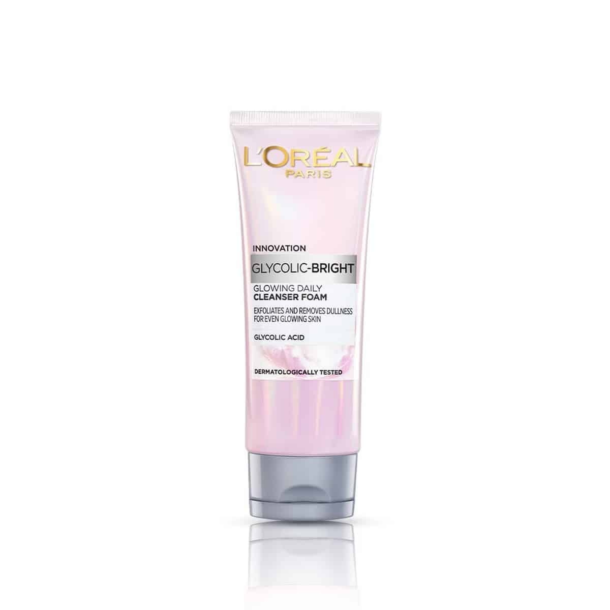 Loreal Glycolic Bright Face Cleanser (50 ml)