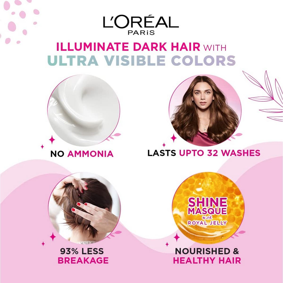 Loreal Hair Color 532 Salted Caramel (100g + 60ml)