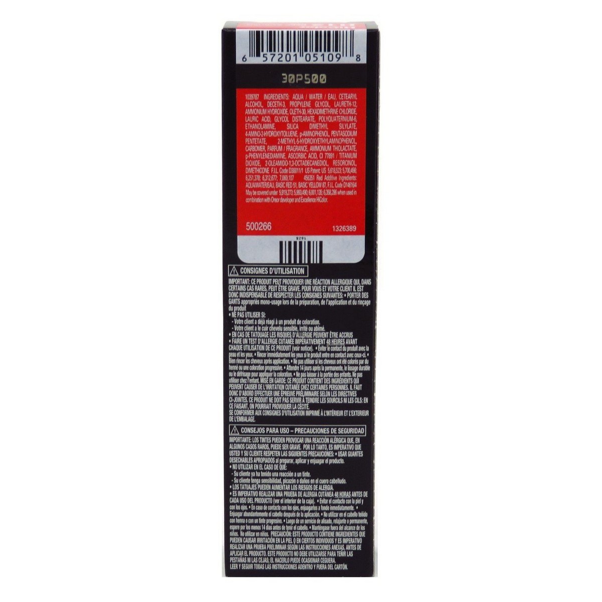Loreal Hicolor H12 Deep Auburn Red 1.74 3 Packs (51ml)