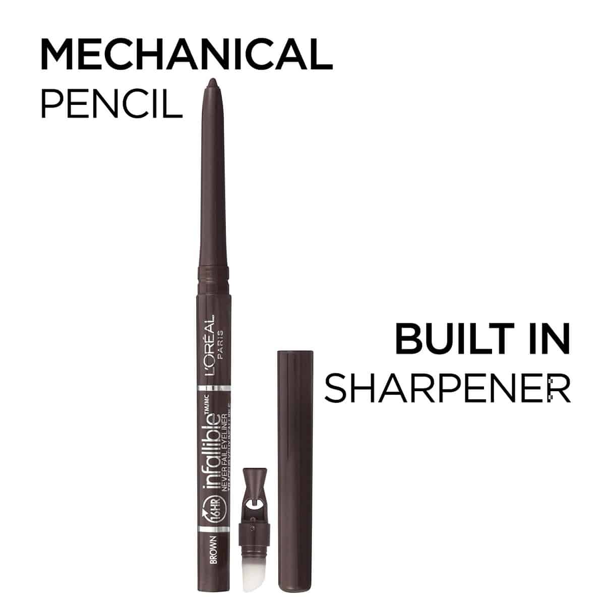Loreal Infallible Never Fail Eyeliner Black (240 mg)