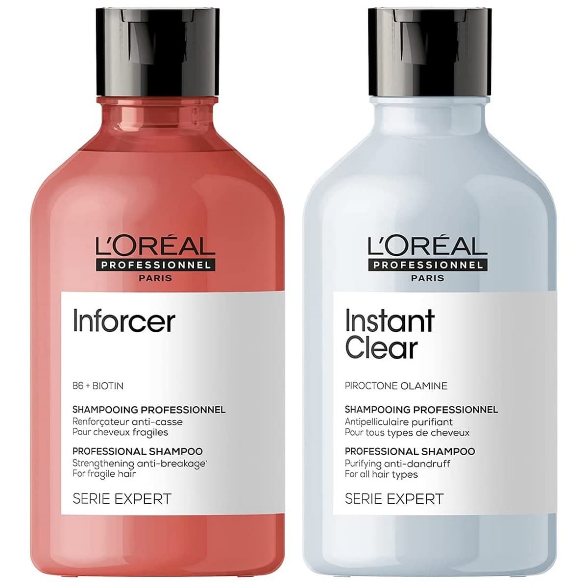 Loreal Instant Clear And Inforcer Shampoo (300 ml)
