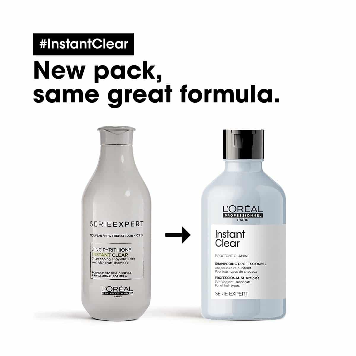 Loreal Instant Clear And Inforcer Shampoo (300 ml)
