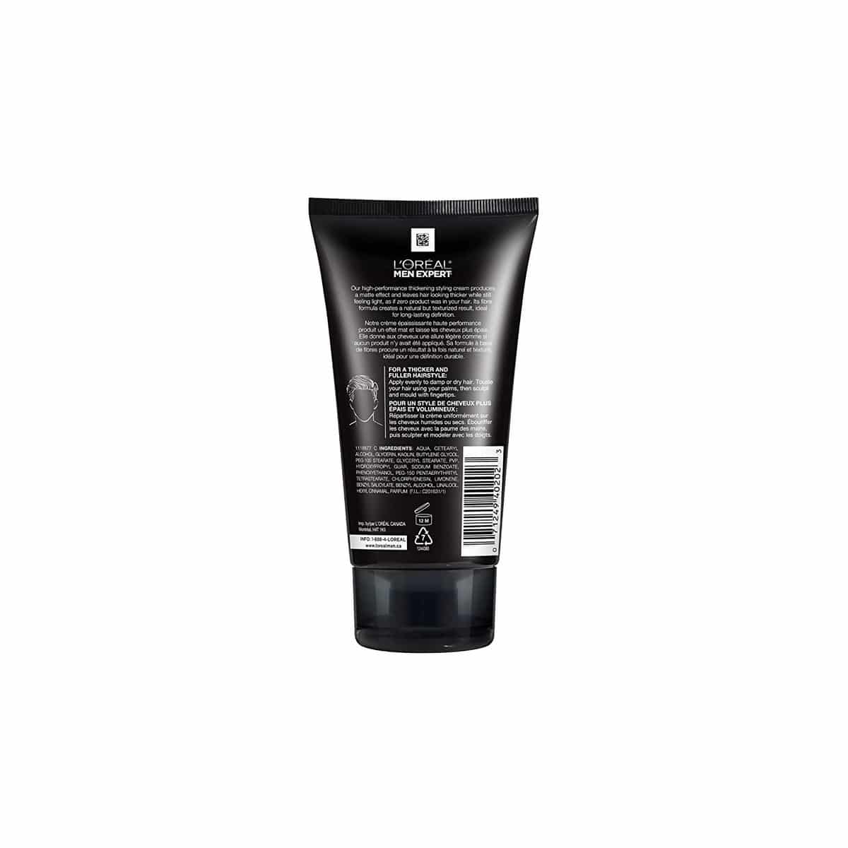 Loreal Men Hair Thickening Cream (150 ml)
