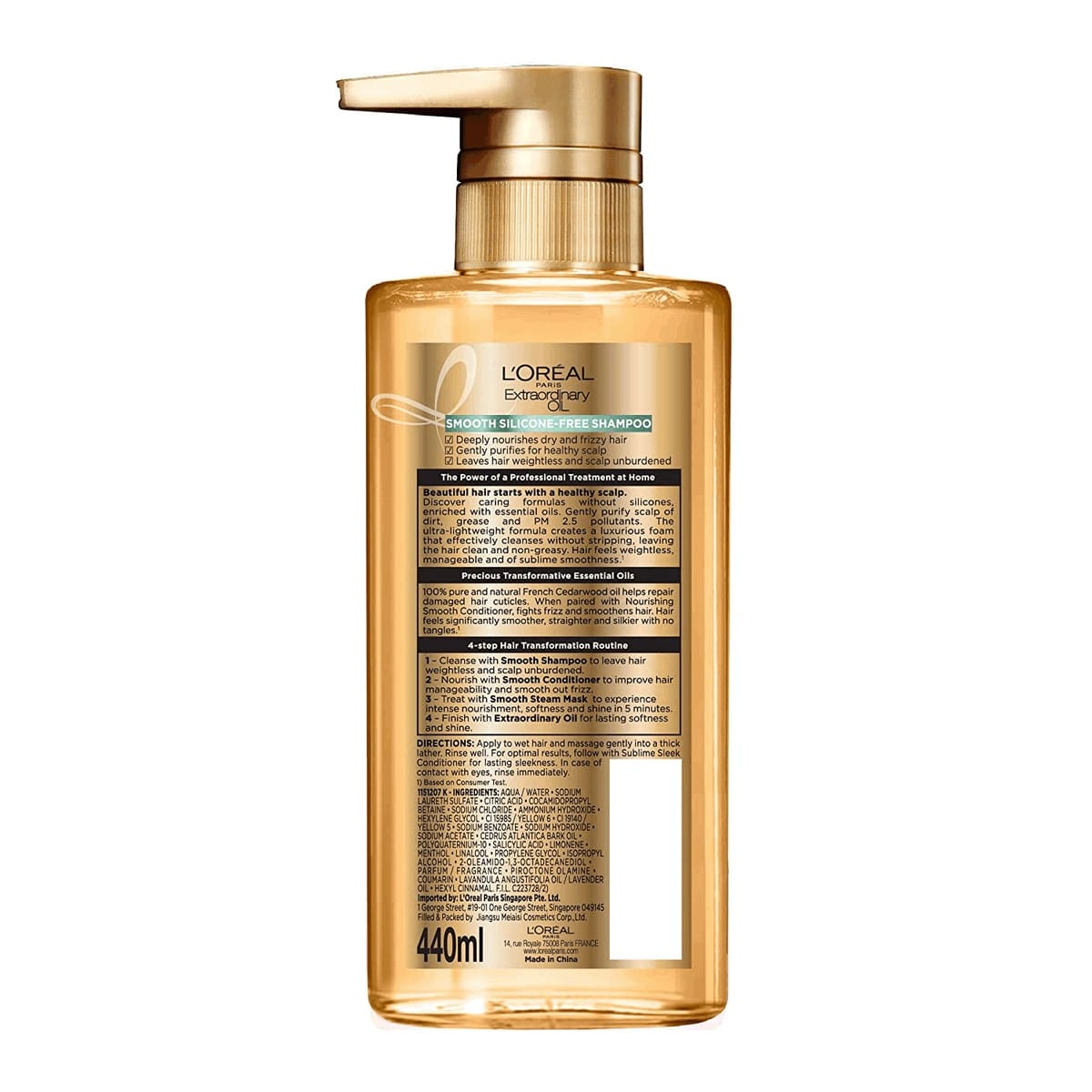 Loreal Paris Extraordinary Oil Shampoo (440 ml)