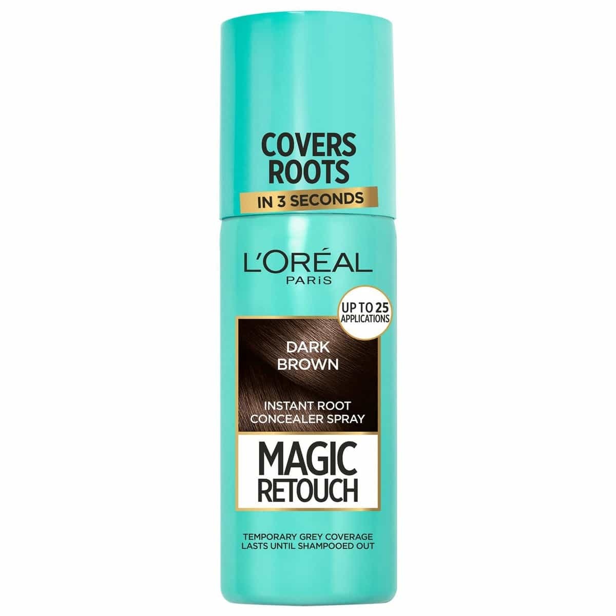 Loreal Paris Instant Root Concealer Spray Dark Brown (75 ml)