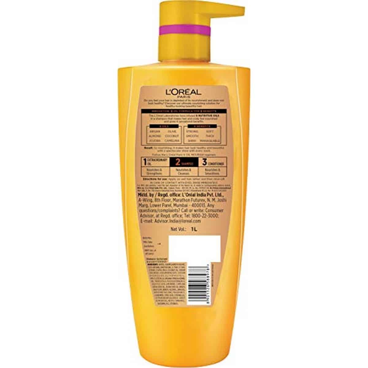 Loreal Paris Shampoo 6 Oil Nourish (1 lt)