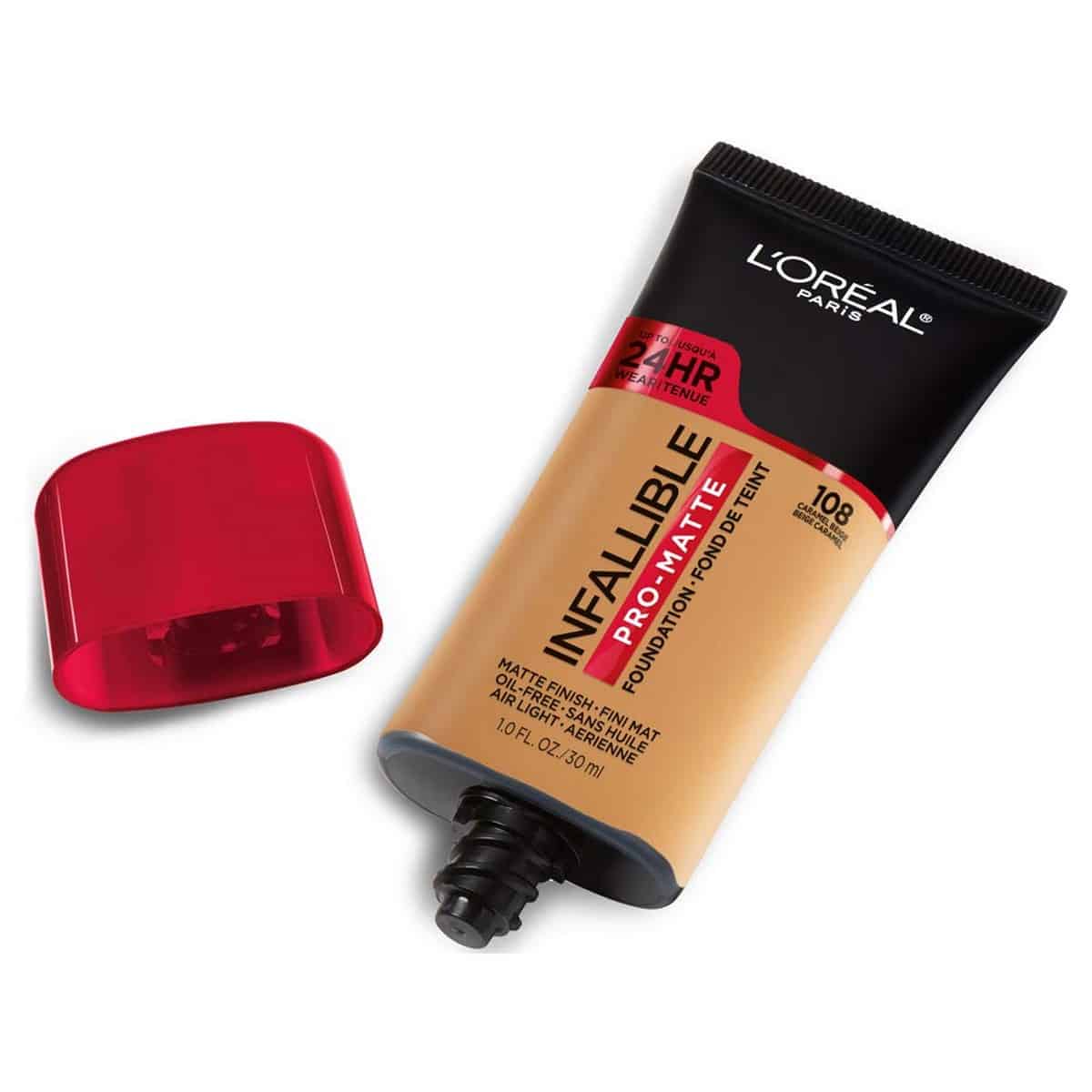Loreal Pro-Matte Foundation 108 Caramel Beige (30 ml)