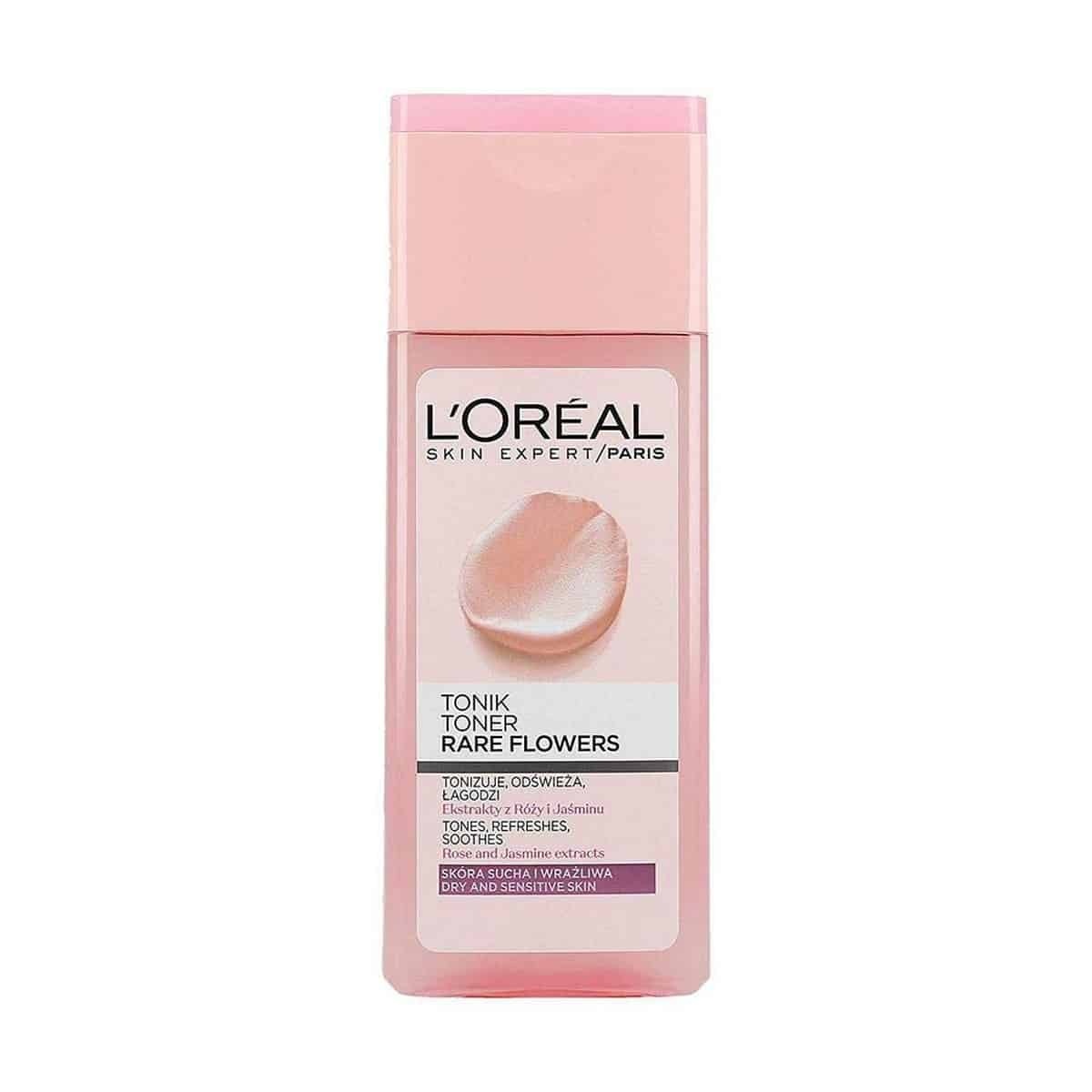 Loreal Rare Flowers Toner For Dry Skin (200 ml)