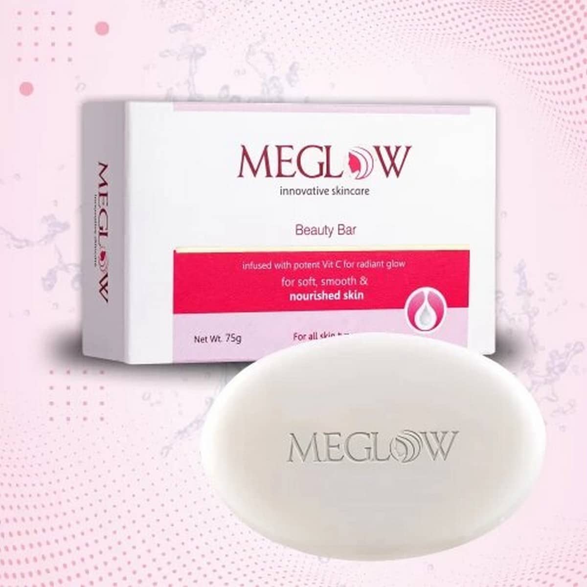 Meglow Soap Combo Pack Of 6 (2 Pcs Each) (75 gm)