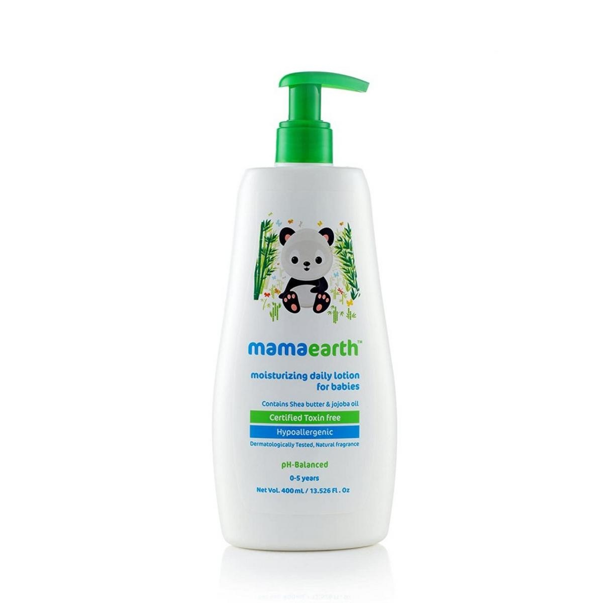 Mamaearth Daily Moisturizing Lotion for Babies (400 ml)