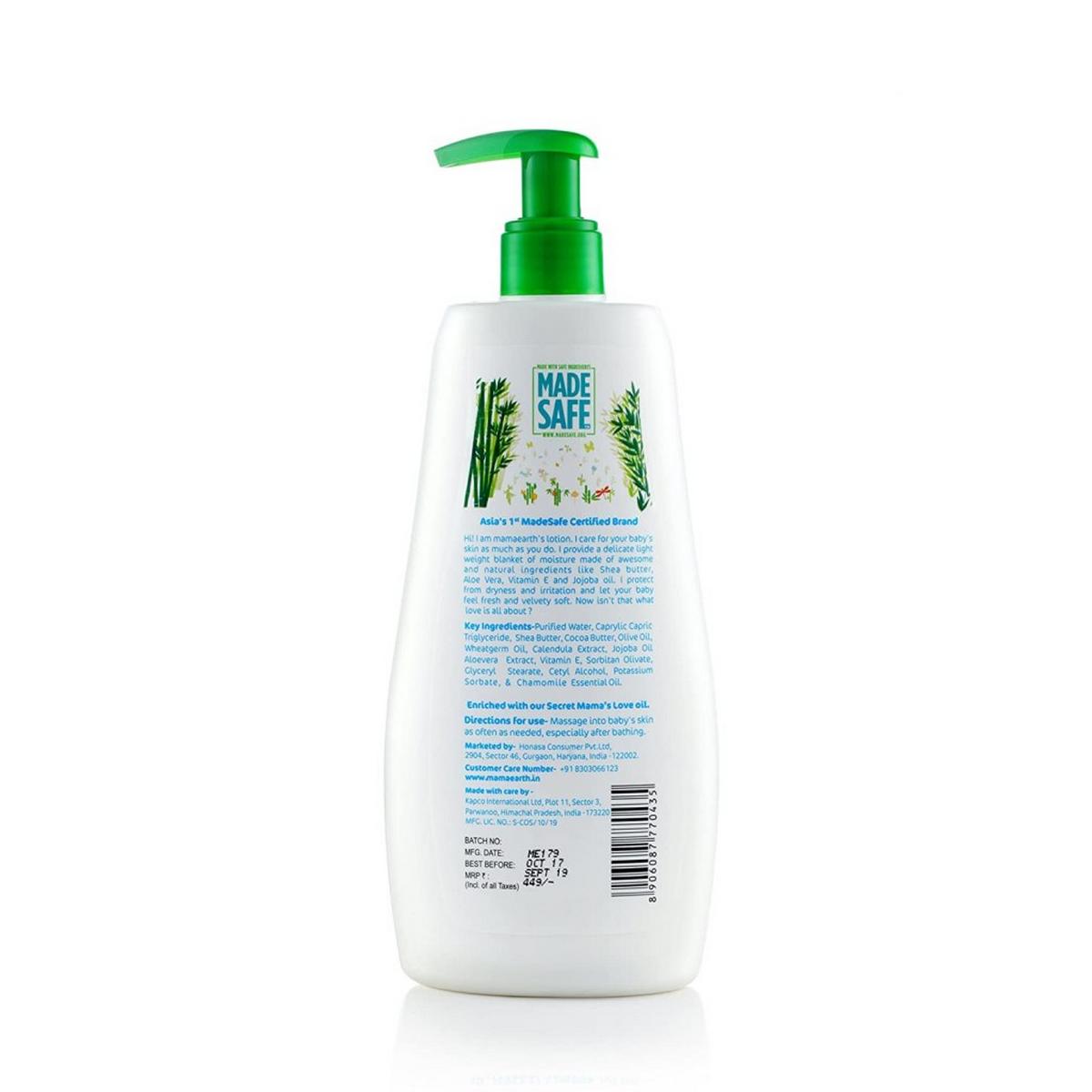 Mamaearth Daily Moisturizing Lotion for Babies (400 ml)