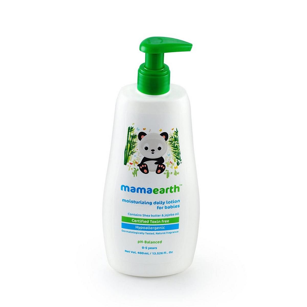 Mamaearth Daily Moisturizing Lotion for Babies (400 ml)