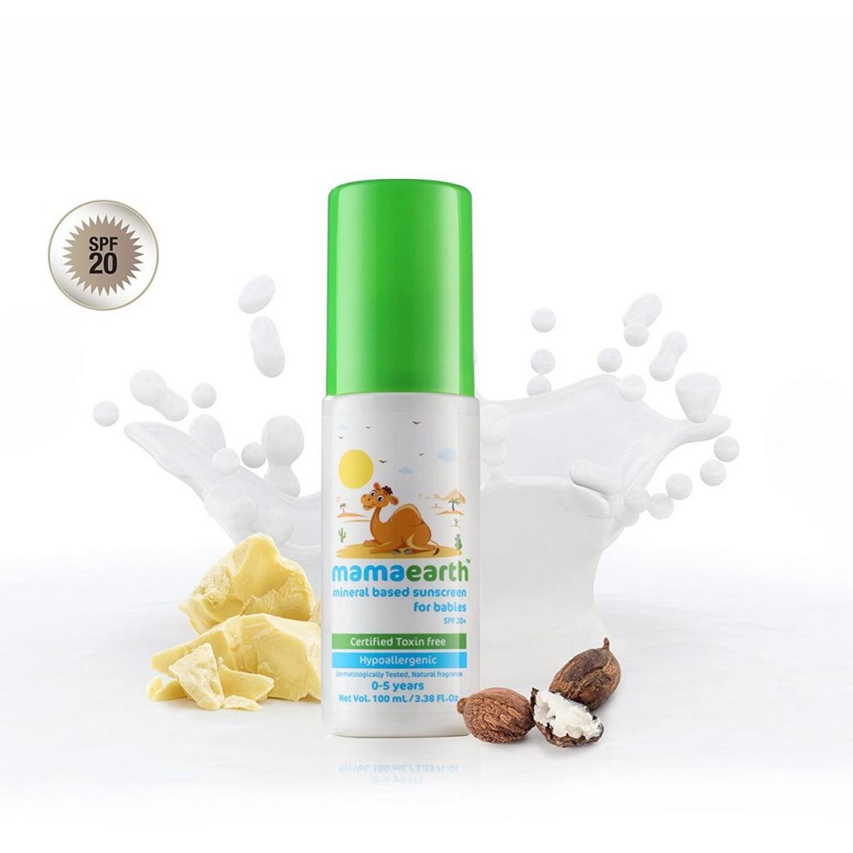 Mamaearth Mineral Based Sunscreen Baby Lotion (100ml)