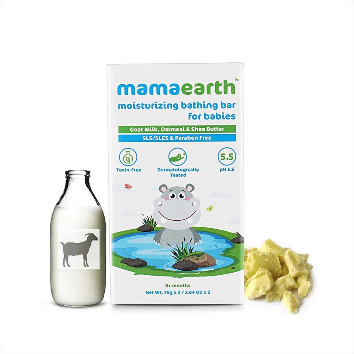 Mamaearth Moisturizing Baby Bathing Soap Bar (75gms)